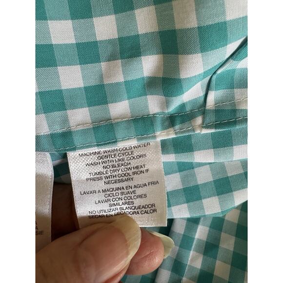 Jones New York Signature Women's Size-Large, green Print Long Sleeve - Picture 5 of 15